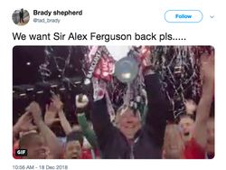 Jeritan Netizen Berharap Alex Ferguson Comeback ke MU