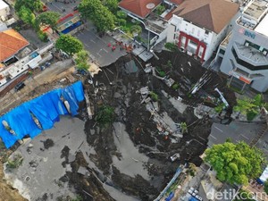 PT NKE Keberatan Tanggung Jawab Sendirian Atas Amblesnya Jalan Gubeng