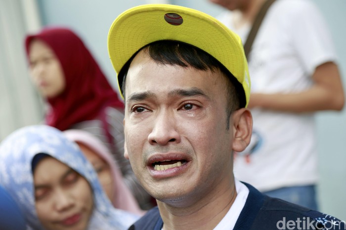 Ruben Onsu saat ditemui di studio Trans TV.