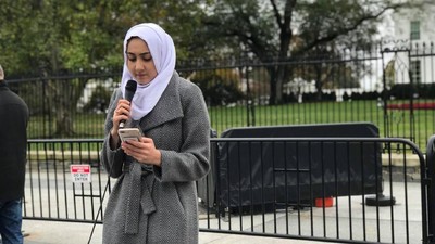 Potret Aydin Anwar, Hijabers Cantik Pejuang Hak Muslim Uighur di China