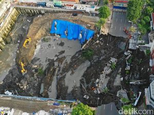 BNPB: Jalan Gubeng Ambles Bukan Likuifaksi, tapi Kesalahan Konstruksi