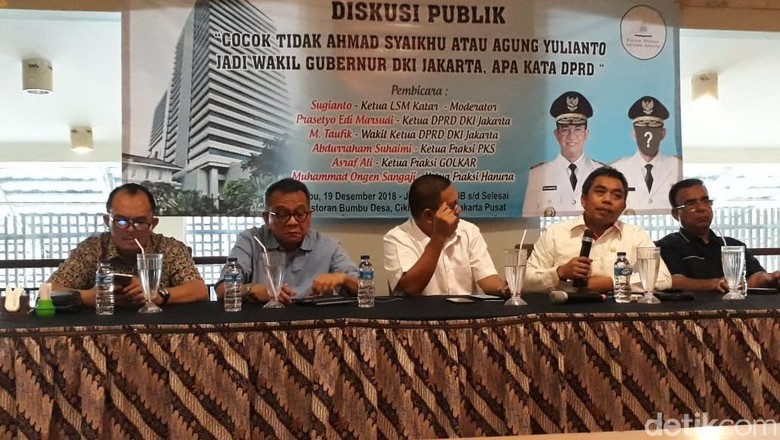 Saat Cawagub PKS Ditolak 2 Fraksi DPRD DKI Saat Cawagub PKS Ditolak 2 Fraksi DPRD DKI