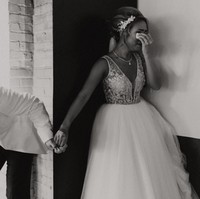 Foto yang emosional dari Kristi Boatright, dari The Dogwood Collective. Foto: Dok. Junebug Weddings/The Dogwood Collective