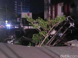 Jalan Gubeng Ambles, Pemkot Surabaya Duga Ada Kesalahan Konstruksi