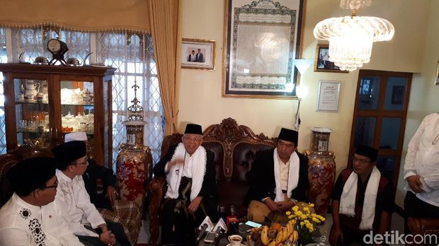 Cawapres Ma'ruf Amin di Sukabumi, Rabu (19/12/2018)