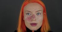 YouTuber Coba Buat Bintik-bintik Wajah Pakai Henna, Malah Jadi Mirip Chucky