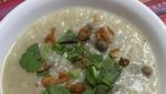 Bubur Daging yang Gurih Lembut Untuk Penghangat Perut di Pagi Hari