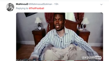 Apakah Pogba akan bangun tidur dengan ekspresi riang usai Mourinho dipecat? (Foto: Internet/Twitter)
