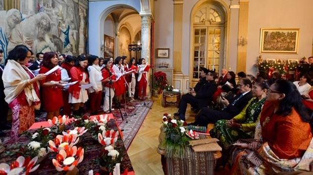 Warga Indonesia Antusias Peringati Natal di Roma