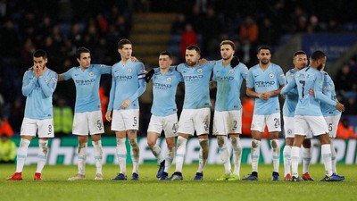 Manchester City Susah Payah Lewati Leicester