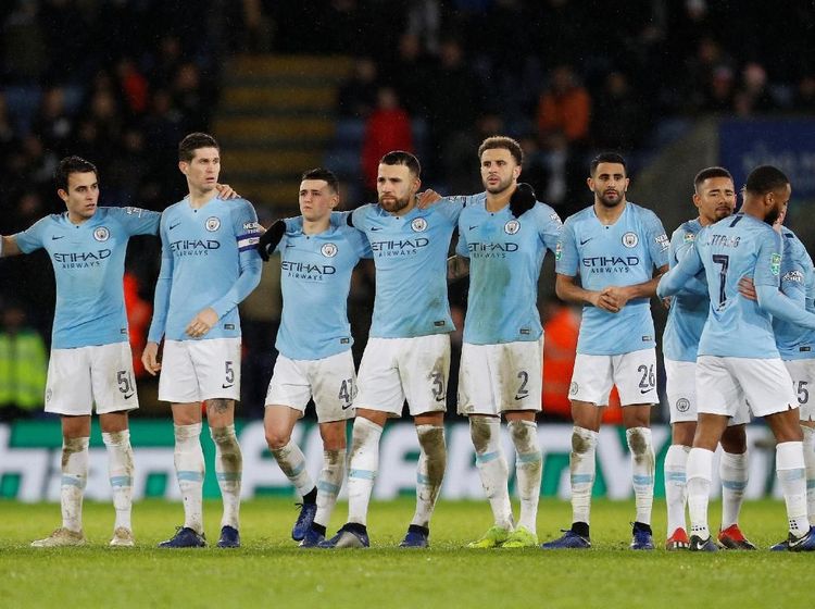 Manchester City Susah Payah Lewati Leicester