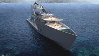 Yacht sepanjang 108 meter ini juga punya heliport, kolam renang, taman hingga ruang serbaguna yang bisa dipakai berbagai acara. Istimewa/Dok. Mansionglobal.