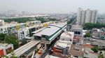 Penampakan LRT Jakarta dari Udara, Keren Lho
