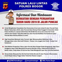 Catat! Jalur Puncak Ditutup Saat Malam Tahun Baru, Ini Alternaitfnya