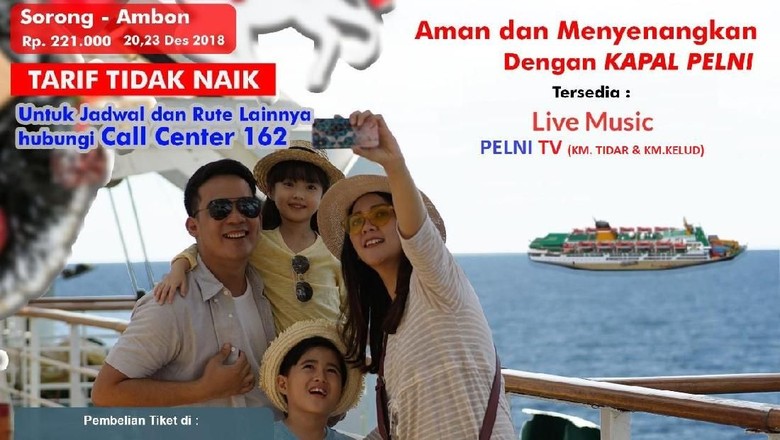 Akhir Tahun Pelni Tawarkan Paket Wisata Ke Indonesia Timur