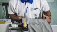 Beginilah kondisi dan gambaran suasana kerja di konveksi Benang Biru yang menawarkan layanan One Stop Solution. Foto: dok. Benang Biru