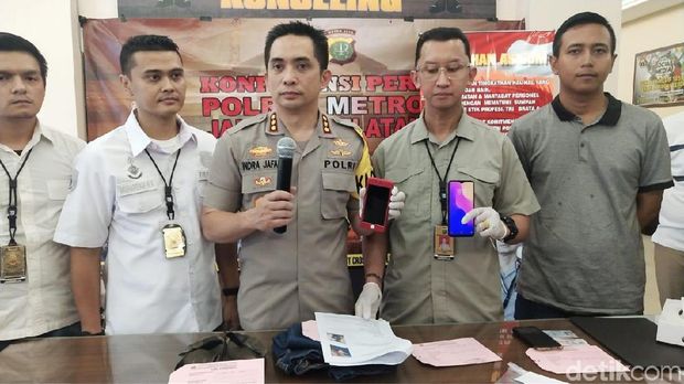 Polres Jaksel merilis kasus pembunuhan Sisca Icun Sulastri, Kamis (20/12/2018)