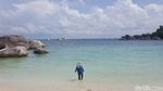 Foto: Eksotisnya Pantai Laskar Pelangi di Belitung