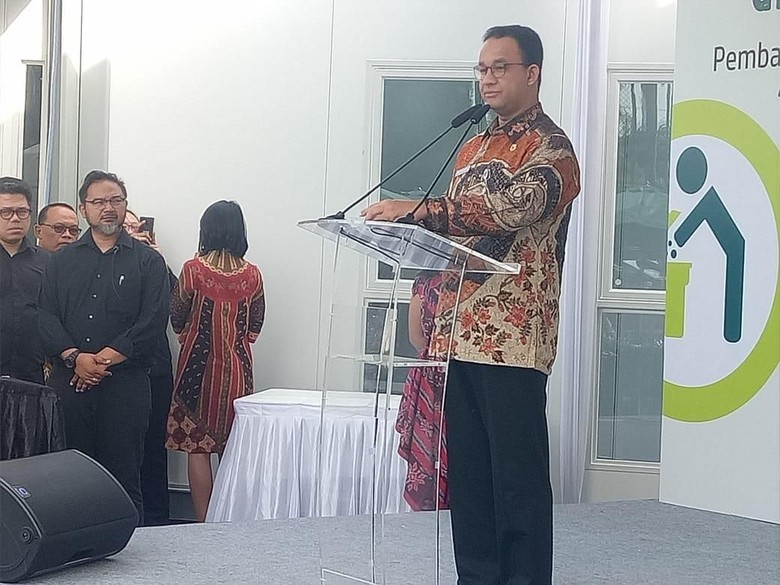 Anies Resmikan Pembangunan Pengolah Sampah ITF Sunter Anies Resmikan Pembangunan Pengolah Sampah ITF Sunter