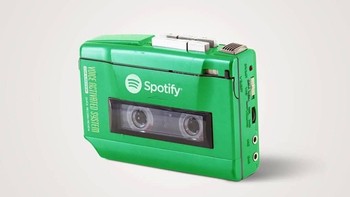 Spotify, sebagaimana mestinya, jadi pemutar kaset. Foto: Instagram/takemymoney
