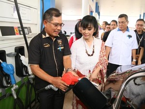 Pertamina Resmikan SPBU di Tol Kanci-Pejagan dengan 300 Toilet