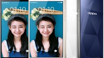 Oppo R1x diperkenalkan 24 April 2015 dibanderol Rp 4,299 juta. Ponsel ini membawa desain yang lebih stylish dan fashionable dengan penambahan pola potongan berlian pada bagian belakang.  Foto: Oppo