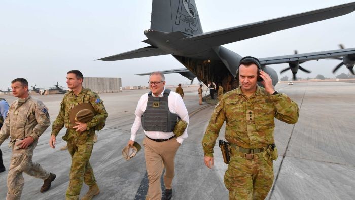 PM Australia Kunjungi Tentaranya di Irak Untuk Ucapkan Terima Kasih