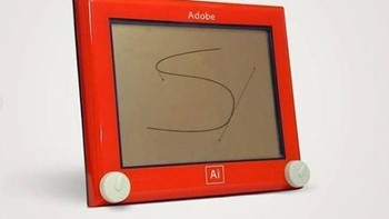 Adobe Ilustrator cuma jadi papan corat-coret. Foto: Instagram/takemymoney