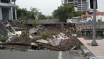 Begini Kondisi Terkini Tanah Ambles di Surabaya