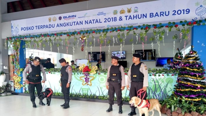 Laura dan Beth Siap Endus Bandara Ngurah Rai Selama Nataru