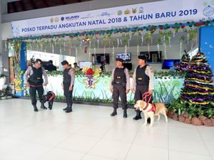 Laura dan Beth Siap Endus Bandara Ngurah Rai Selama Nataru