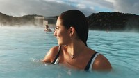 Berendam di Blue Lagoon di Islandia, Matilde sudah pernah (Instagram/matildefmf)