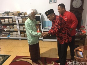 Sowan ke Ulama di Banten, PDIP Minta Didoakan Jokowi-Maruf Menang