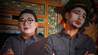 Fadli menjelaskan, makeup ala pantomim yang dipakainya itu merepresentasikan kesedihan rakyat yang menurutnya kerap diintimidasi dan diadu domba penguasa. Foto: Twitter Fadli Zon