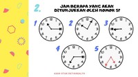 Kamu perlu memutar kembali waktu. Pertama, 1 jam dan 10 menit ke belakang, lalu 1 jam 20 menit, dan akhirnya 1 jam 30 menit. Oleh karena itu, jika kamu melakukan hal yang sama pada jam 4, kamu akan mendapatkan waktu yang ditunjukkan jam 5 yaitu 5:35. (Foto: detikHealth)