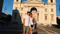 Matilde bersama kekasih ketika berkeliling Budapest (Instagram/matildefmf)