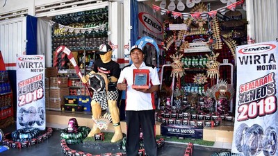 Apresiasi Gajah Tunggal untuk Pedagang di Bali