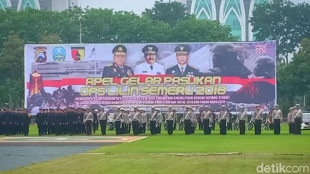 18 Ribu Personel Gabungan TNI-Polri Siap Amankan Nataru di Jatim