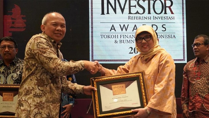 Ke-3 Kali, Pegadaian Raih BUMN Sektor Keuangan Terbaik di TFI