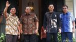 Momen SBY-Prabowo Kompak Berbatik di Mega Kuningan