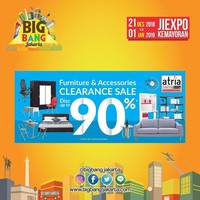 Anda yang butuh furnitur baru bisa menemukan beragam perlengkapan rumah yang juga diskon besar-besaran. Dalam festival diskon yang dibuka hingga 1 Januari 2019, tersedia produk-produk Atricia Living Furniture yang diskon hingga 90%. Foto: Instagram @bigbangjakarta