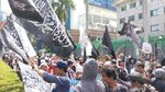 Potret Aksi Solidaritas 2112 untuk Muslim Uighur di Kedubes China