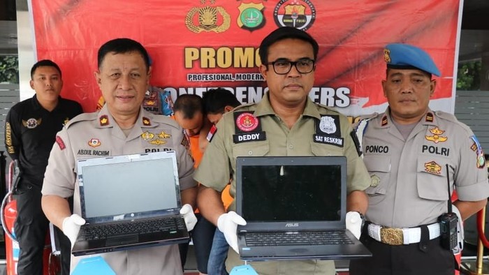Polisi Tangkap Pencuri Barang Elektronik Sekolah di Tangerang
