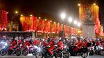 Heboh! Ratusan Santa Claus Memenuhi Jalanan Paris