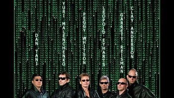 Poster film The Matrix. Foto: NASA
