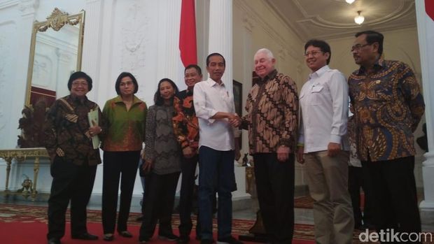 Jokowi Umumkan Pembelian Saham Freeport Sudah Lunas