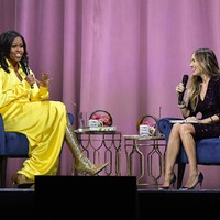 Look untuk koleksi musim semi 2019 ini pertamakalinya ditampilkan Balenciaga ketika Paris Fashion Week.  Foto: Dia Dipasupil/Getty Images