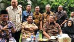 Suasana Hangat Pertemuan SBY-Prabowo di Mega Kuningan