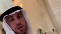 Di sela-sela turnamennya, Sergio Ramos sang kapten Real Madrid mampir ke Masjid Sheikh Zayed (Instagram/sergioramos)
