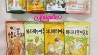 Kacang almond yang satu ini jadi salah satu oleh-oleh yang sering dibawa orang Indonesia dari Korea. Bisa dibeli di hampir semua toserba, rasanya ada honey butter, pisang hingga wasabi. Foto: Istimewa